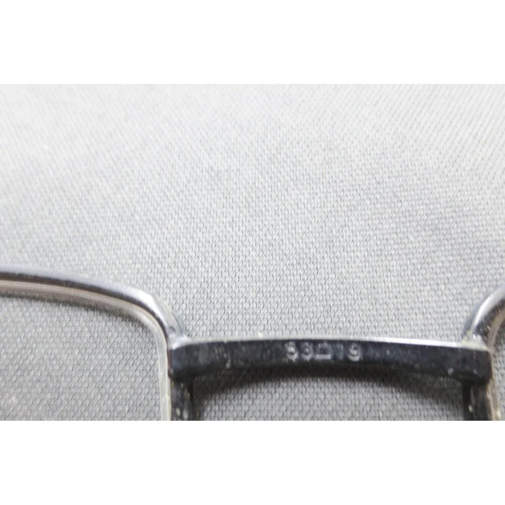 Ray-Ban RB 6178 2509 Black Semi Rimless Rectangular Eyeglasses 53-19-145